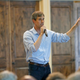 U.S. Rep Beto O’Rourke (D-TX) of El Paso speaks during a town hall meeting at the Quail Point Lodge on August 16, 2018 in Horseshoe Bay, Texas. ORourke will be challenging incumbent Sen. Ted Cruz (R-TX) for the senate seat in the November elections.